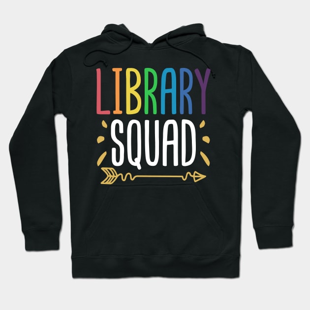 Library Squad Hoodie by Tesszero